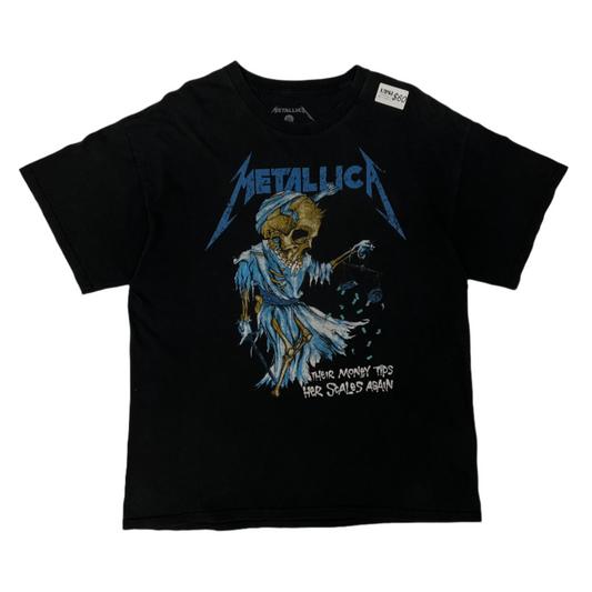 Metalica band shirt extra large