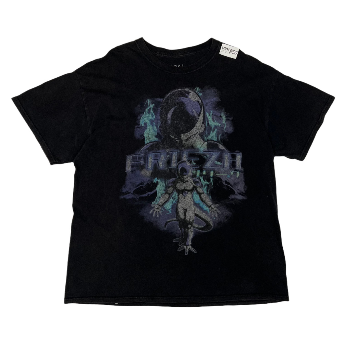 GOAT CREW Dragon Ball Frieza character shirt large