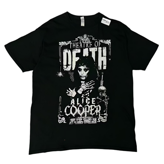 Vintage Alice Cooper Shirt Theatre Of Death World Tour 2009