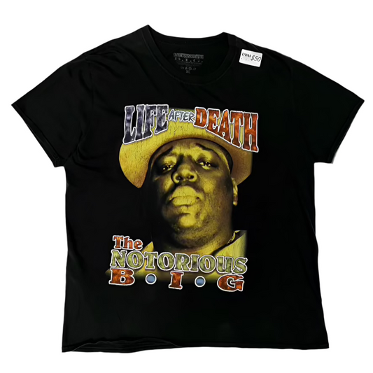 Vintage 90s Notorious BIG Biggie Tupac Rap Tee