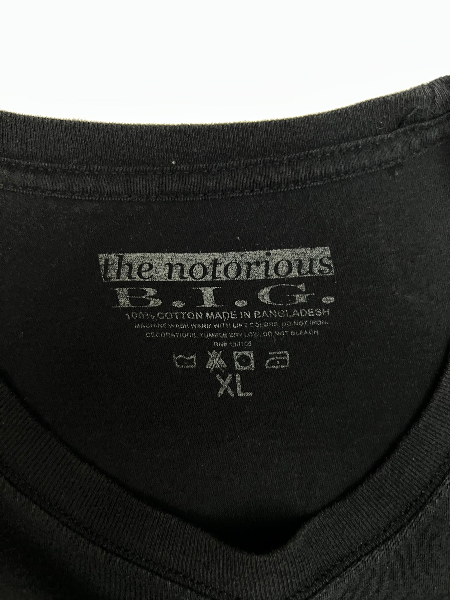 Vintage 90s Notorious BIG Biggie Tupac Rap Tee