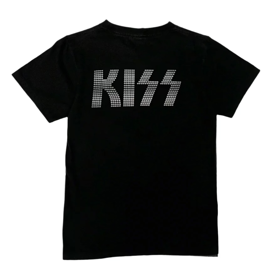 KISS T-Shirt Vintage Band Destroyer 2-sided Hot Rock L