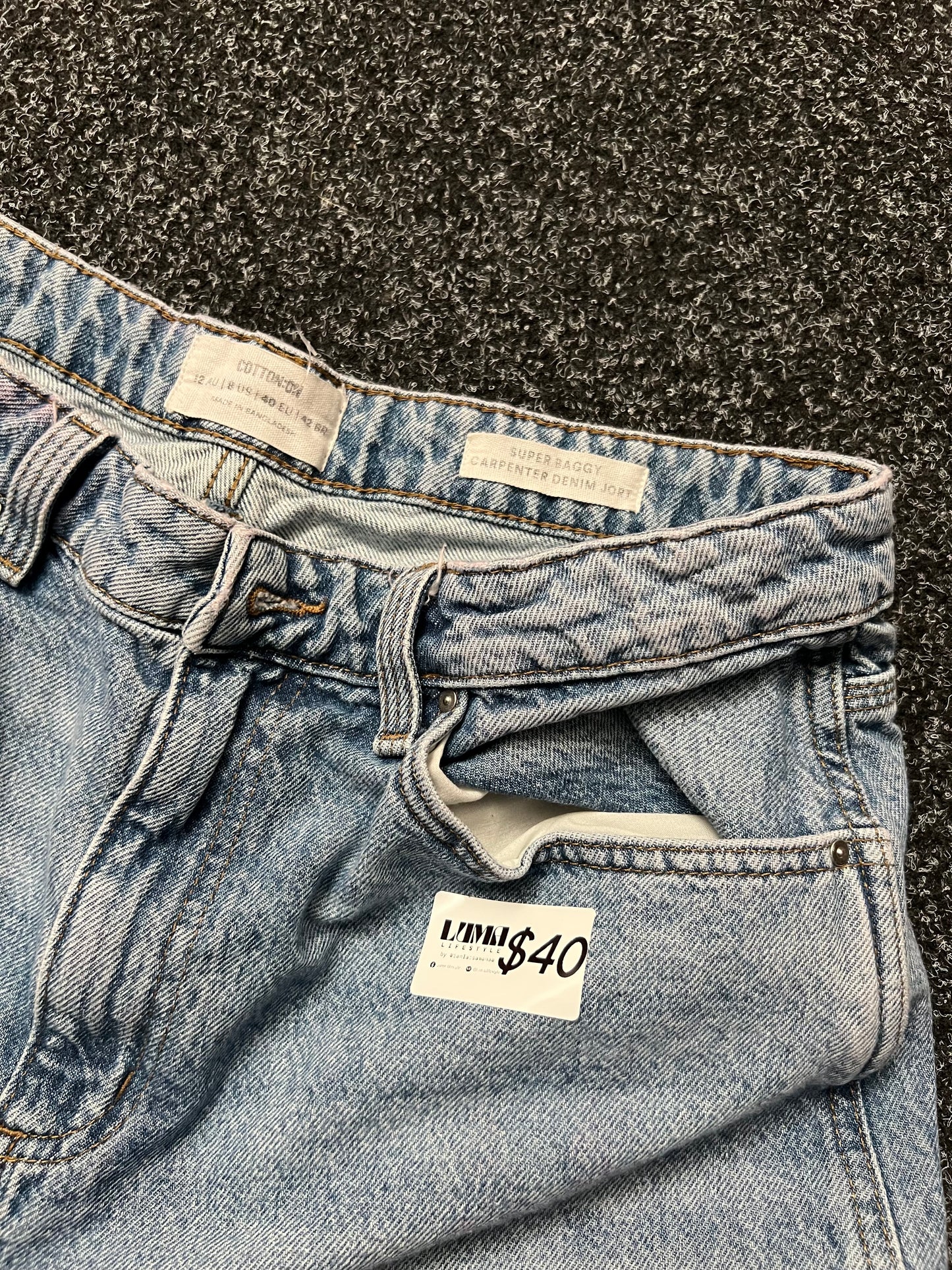 Cotton on Carpenter Jorts Size 12