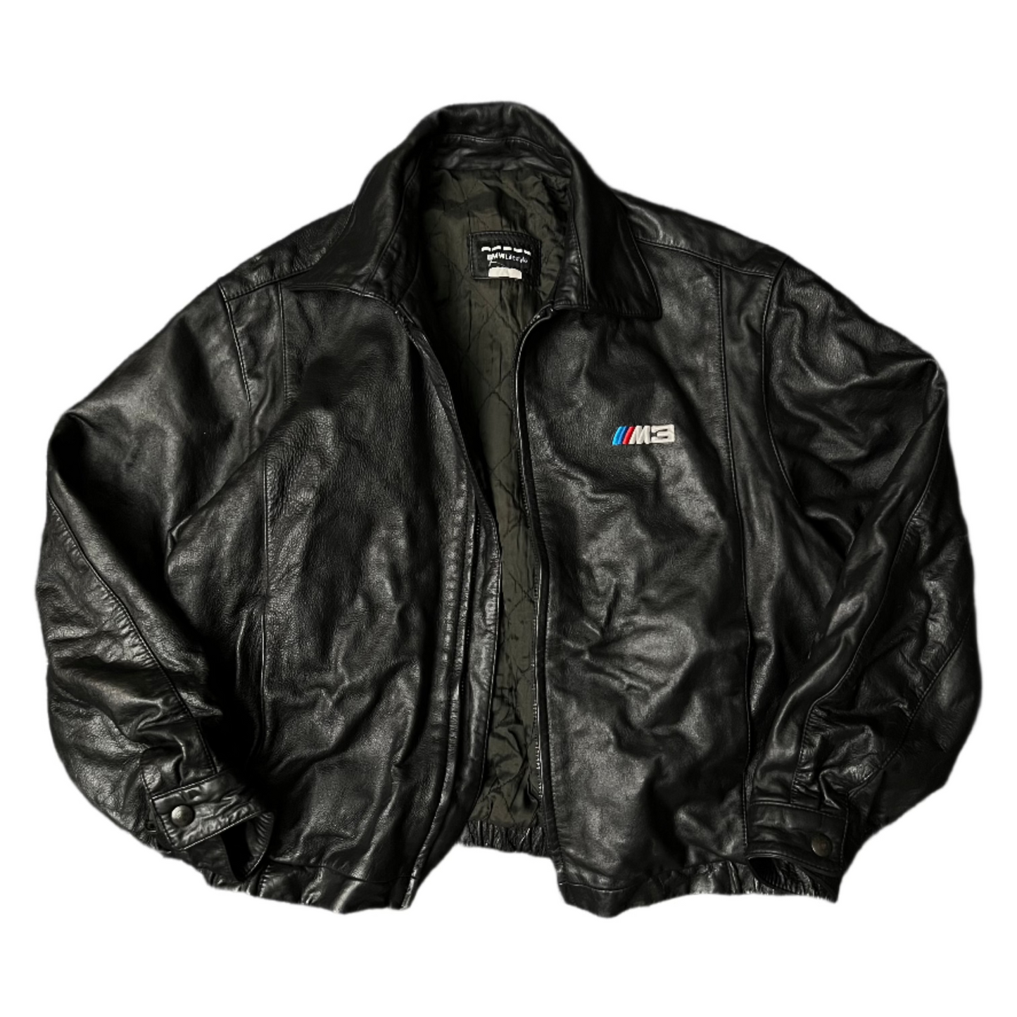BMW leather jacket Large