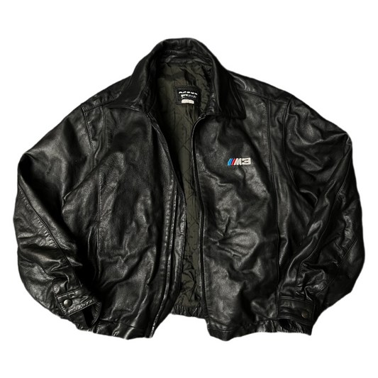 BMW leather jacket Large