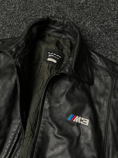 BMW leather jacket Large