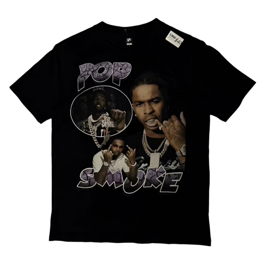 Pop Smoke Tee Medium