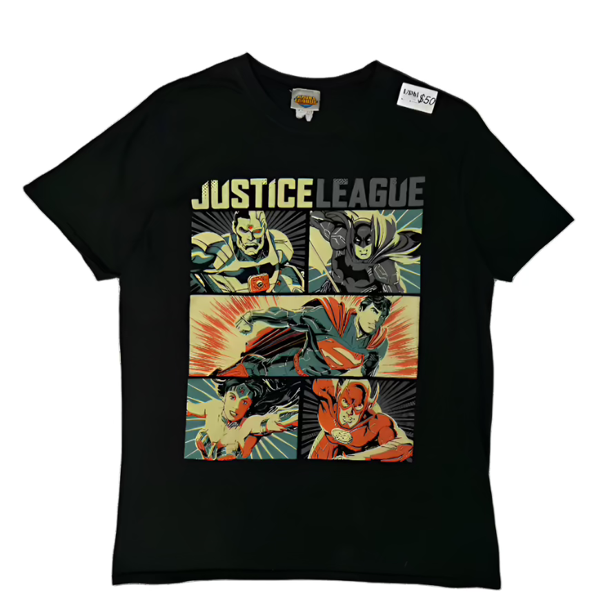 Justice League DC Comics Tee Large