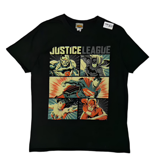 Justice League DC Comics Tee Large