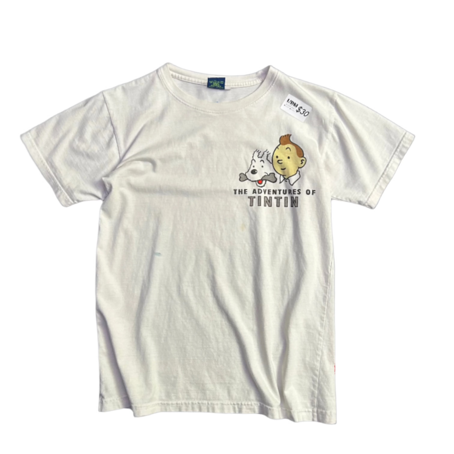 Adventures of Tin Tin Thailand Bootleg Tee Small