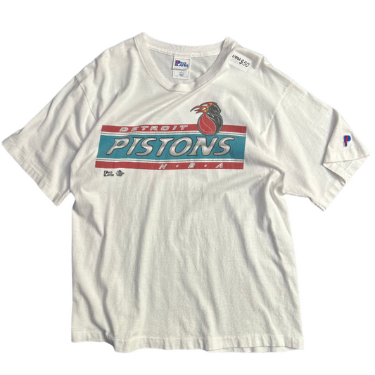 Detroit Pistons NBA Tee Large