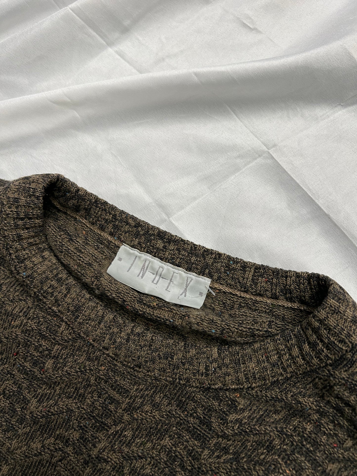 Index wool sweater Large
