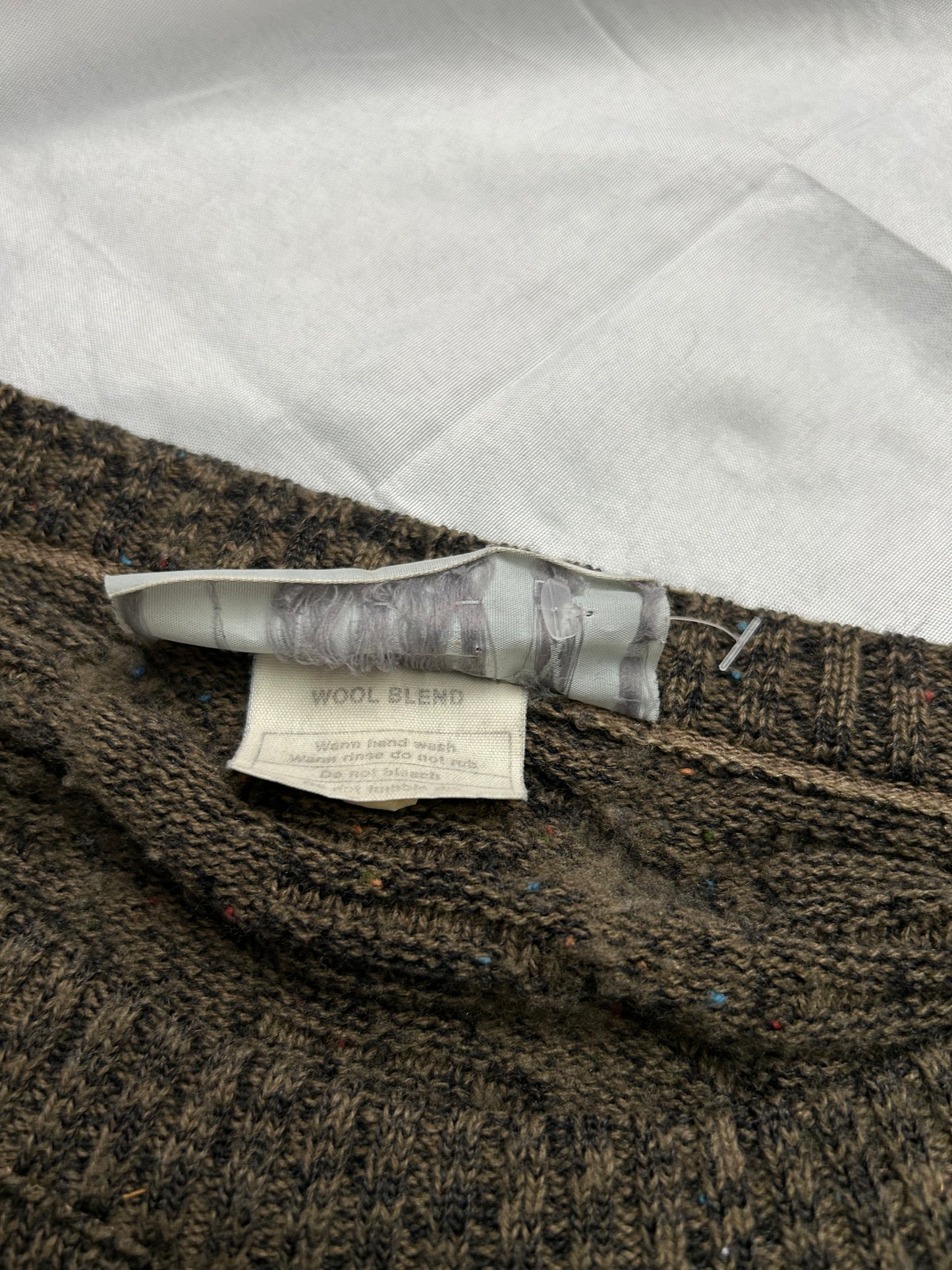 Index wool sweater Large