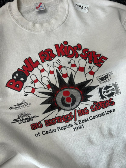 Vintage Bowling Crewneck Extra Large