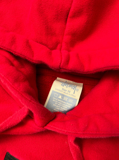 Stussy Cropped Hoodie Small
