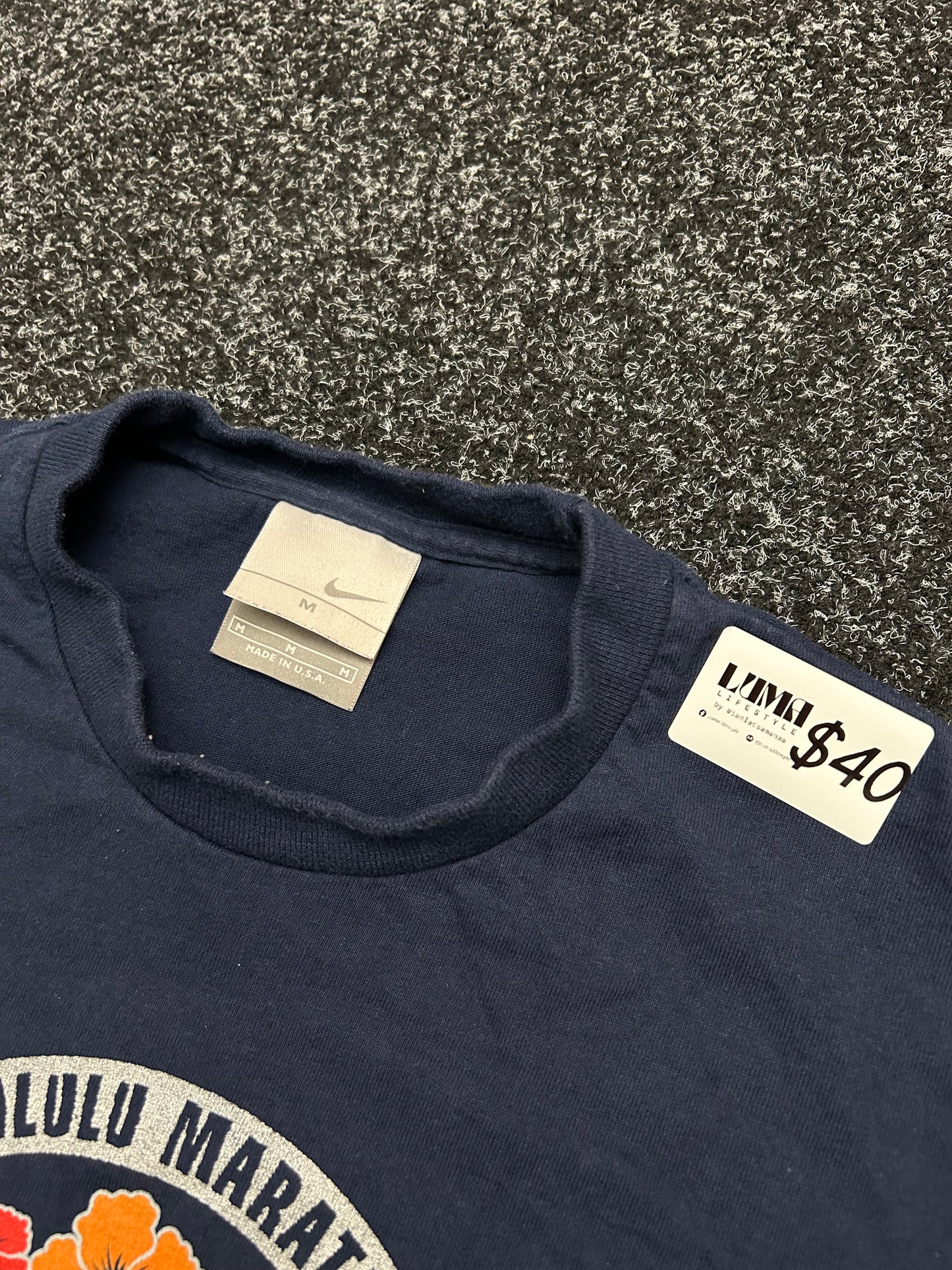 Vintage Nike hawaii Marathon Tee Medium